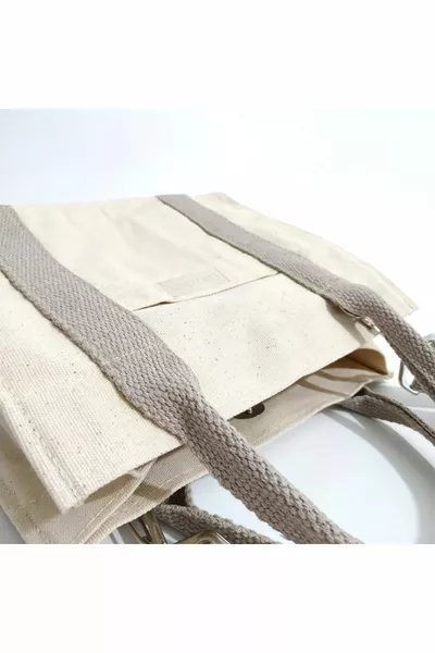 Mini-Tragetasche aus Canvas