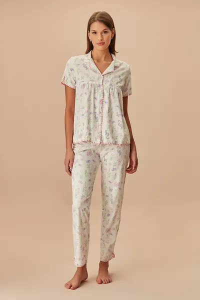 طقم بيجامة مذكر الفراشة