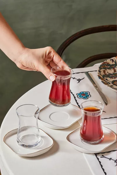 Streamline Plato -teiliges Teeservice aus Glas für 6 Personen  ml