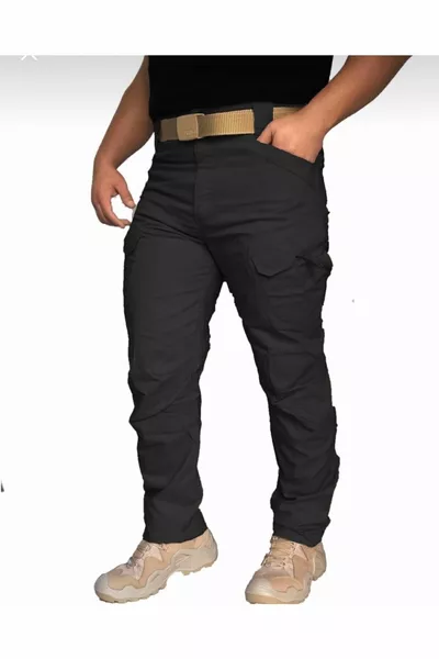 5. سروال تكتيكي أسود