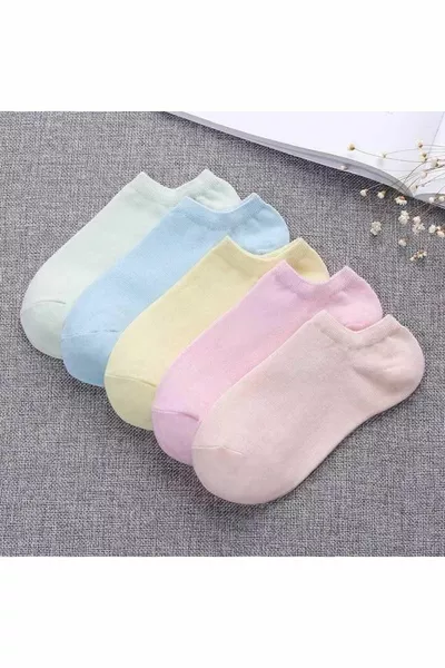 8 pezzi calzini da donna colorati colorati