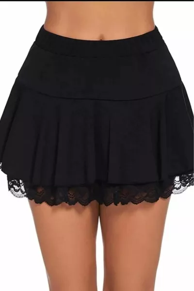 Kanten Mini Rok Korte Rok Sexi Rok Fantasie Rok