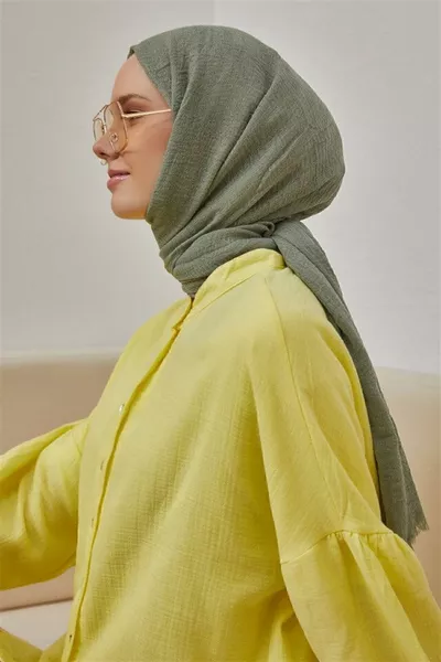 Bürümcük Mint Green Ren (هيكل خفيف لا يتطلب الكي ، نسيج خاص للتنفس ، حجم كبير ، حساس رقيق)