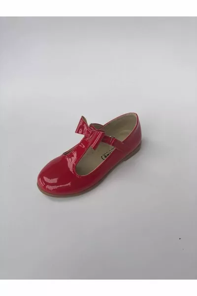 الفتيات القطب أعلى القوس التعادل الأحمر براءات الاختراع الجلود العظام الباليه أحذية