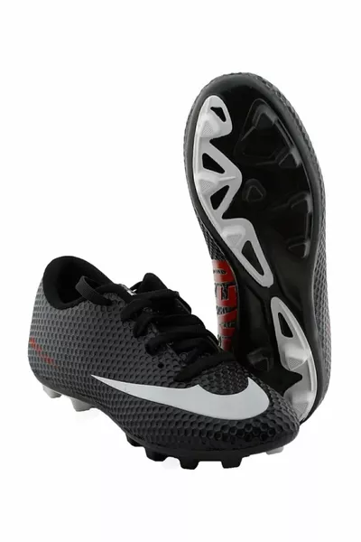  Black & White Football Boots Turf Men's Football 