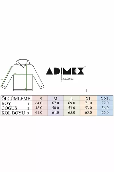 3-Faden-Herren-Strickjacke Giri mit Reißverschluss und Kapuze