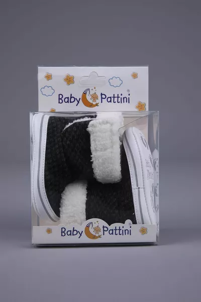 طفل رضيع الجوارب باندوف حديثي الولادة الخطوة الأولى صندوق الأحذية هدية 