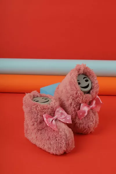 Унисекс Малыш Новорожденный Бант Детализированный Удобные Одетые Ботинки Брючные Туфли Подходит Для Чувствительной Кожи