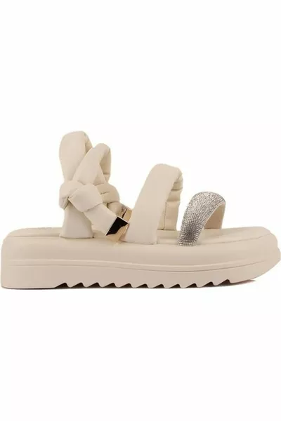  бежевый камень платформа толстая ортопедическая подошва удобная походная легкая летняя спортивная обувь