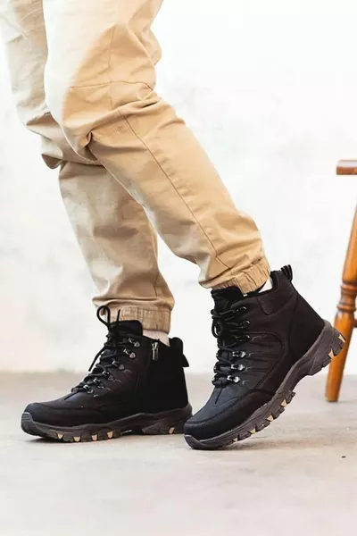  ميلان أحذية شتوية كلاسيكية للرجال مضمونة باردة ومقاومة للماء