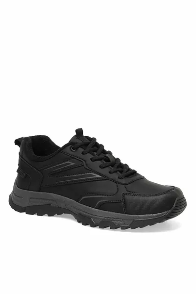 Magna Pu Suola Antiscivolo Sneakers Uomo Trekking Nero Fumè