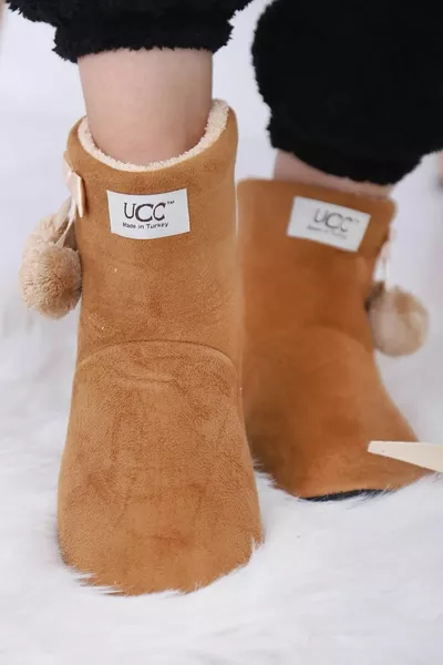 المرأة تان بومبوم عدم الانزلاق الوحيد المنزل باندوفو أحذية المنزل