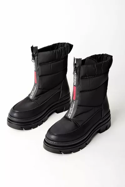 Lora Snowboots met ritssluiting voor dames