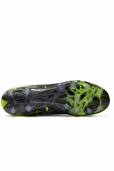 سوبر كوبا  بلاك ليمون فلور فريار جراوند للرجال - أسود - فلورسنت - أصفر أحذية كرة القدم fg