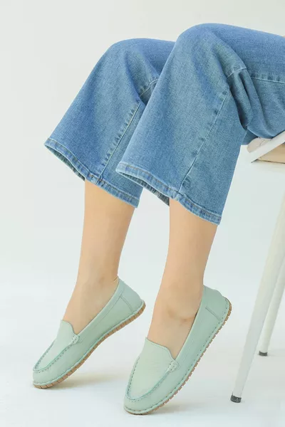 Teysina Natural Leather Material Comfort Shoes 