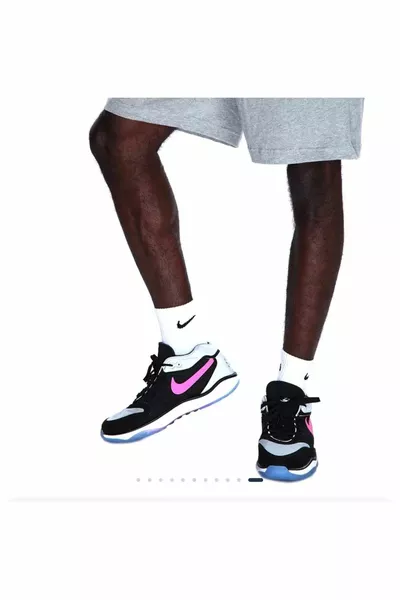 Air Zoom G.T. Hustle 2 Men's Black Basketball Shoes 