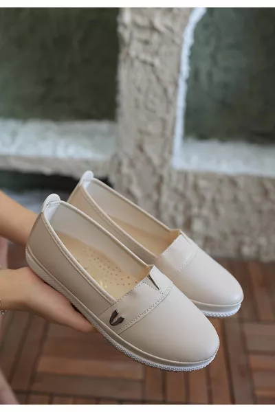 Gtay Beige Huid Ballerina's