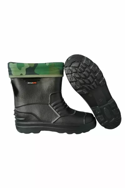  Unisex Zwarte Sokken Eva Ultra Light Poly Sole Korte Regenlaarzen