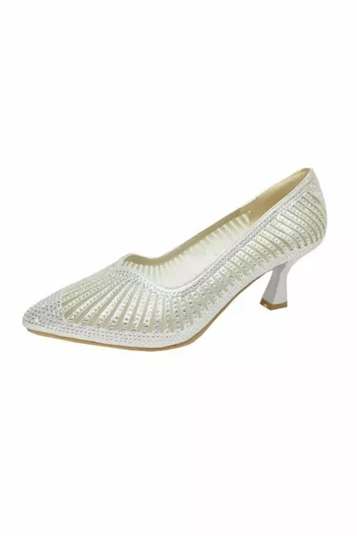  Zircon Stone Women's Evening Dress Shoes