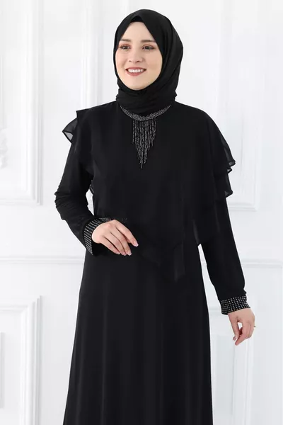 Rana Abendkleid Schwarz 