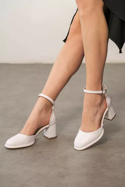 Women's Penida Platform Heels - White
