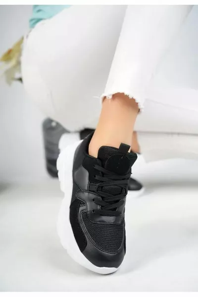 Lambırlent  Sneaker Unisex Sneakers ZWART-WIT