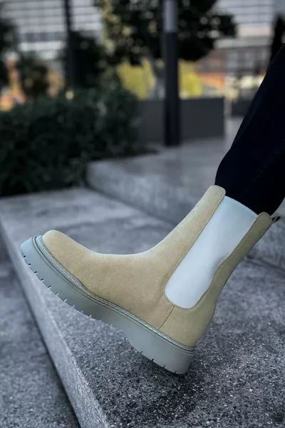 Srt Alaska Suede Sand Men's Boots