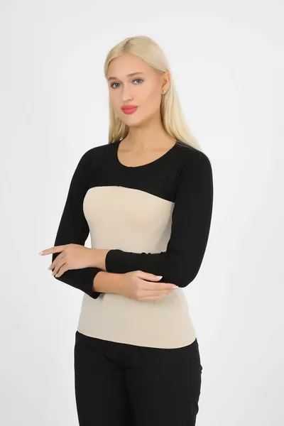 Bolero Gerade Schwarz Langarm Bolero Frauen Hijab Getragen Im Bolero Getragen