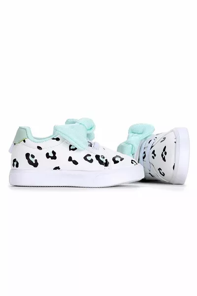 Cool Merlin Ribbon Sneaker Baskets Bébé Vert