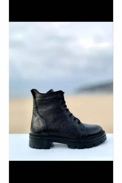 Leather Postal Boots