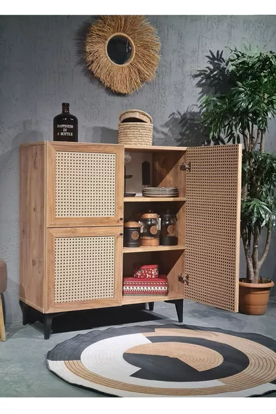 Armadio per generi alimentari multifunzionale Atlantikçam Hazeran