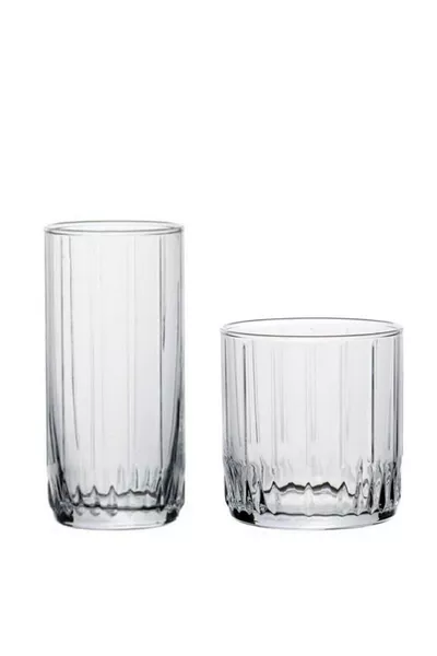 Leia Glass Set  Pieces  