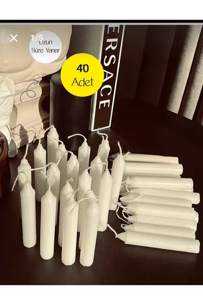  Bougies d'Épicerie ( cm) Blanc
Bougie d'Épicerie, Bougie de Souhait, Grande Bougie, Bougie Blanche,  pièces