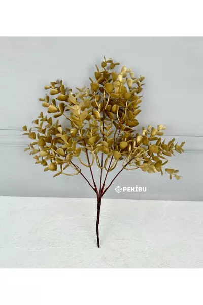 زهرة الأوكاليبتوس الصناعية ذهبية