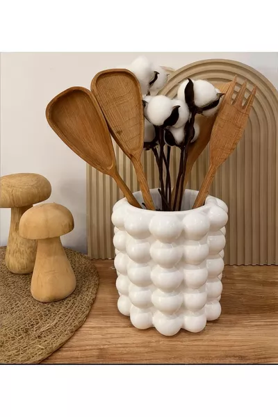 ВАЗА ЗА ПУЗИРИ H&M ЗА ПЛОТ С ЛЪЖИЧКИ 5 ПУЗИРА  СМ