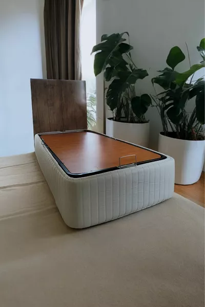 Sonne Bed Base Edge Cover LINEN