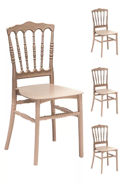 4 Sedie da cucina e da pranzo Miray Cappuccino