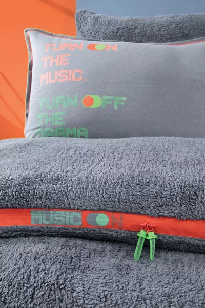 Coverme Music Tweepersoons Beddengoed Set - Indigo