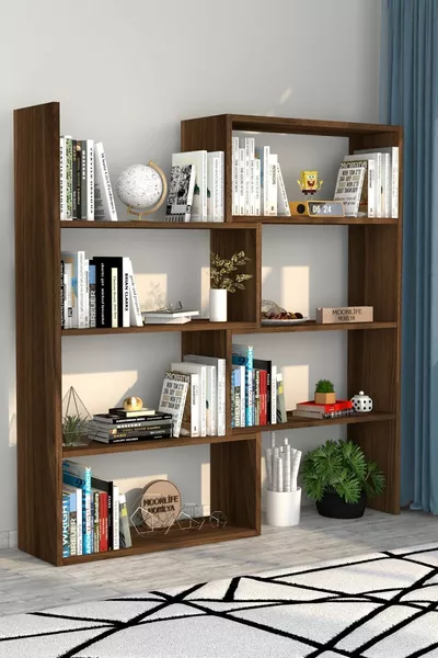 Pisagor Boekenplank Walnoot