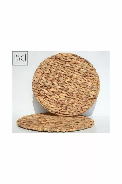 1 Piece Pinterest American Wicker Placemat Braided Bamboo cm New Product