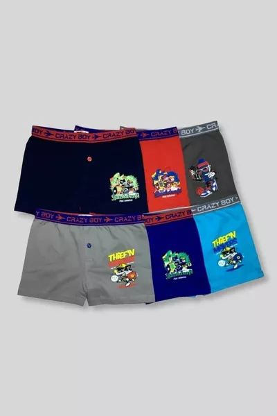 Kids' Boxer 6-Pack