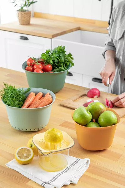 5-delige Chef Mengkom en Vergiet Set