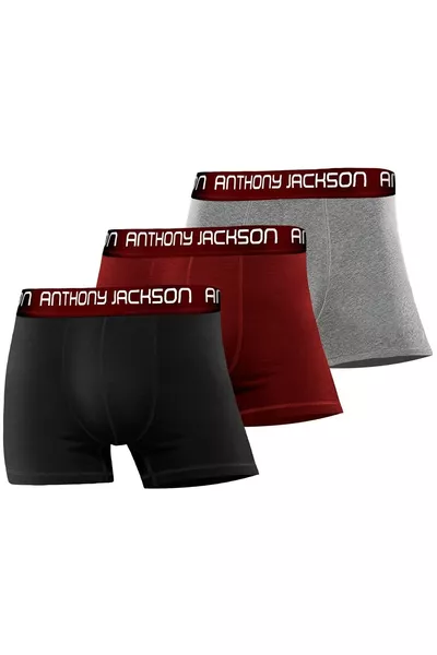 Premium Herrenboxer SHAW mit 3er-Pack aus Lycra, spezielle Kollektion