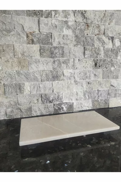 White Marble Cutting Board & Marble Serving Plate