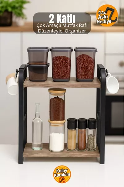 Mensola da Banco Cordoba a 2 Strati, Mensola da Muro in Truciolato