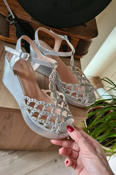 Avondjurk voor dames Gewatteerde schoenen  