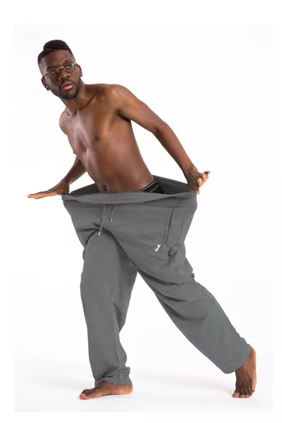 Plus Size Men's Sweatpants with Pockets 