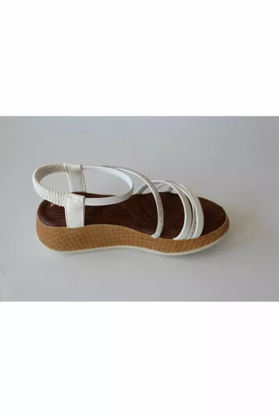 - SANDALES À TALON REMBOURRÉ STONE FEMME