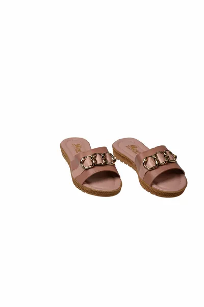 Pantofole casual da donna Fibbia comoda ed elegante Pantofole per dote per ospiti da spiaggia per la casa