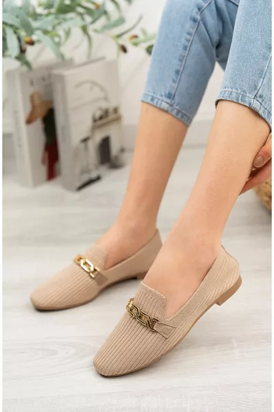 Ballerines Femme avec boucles